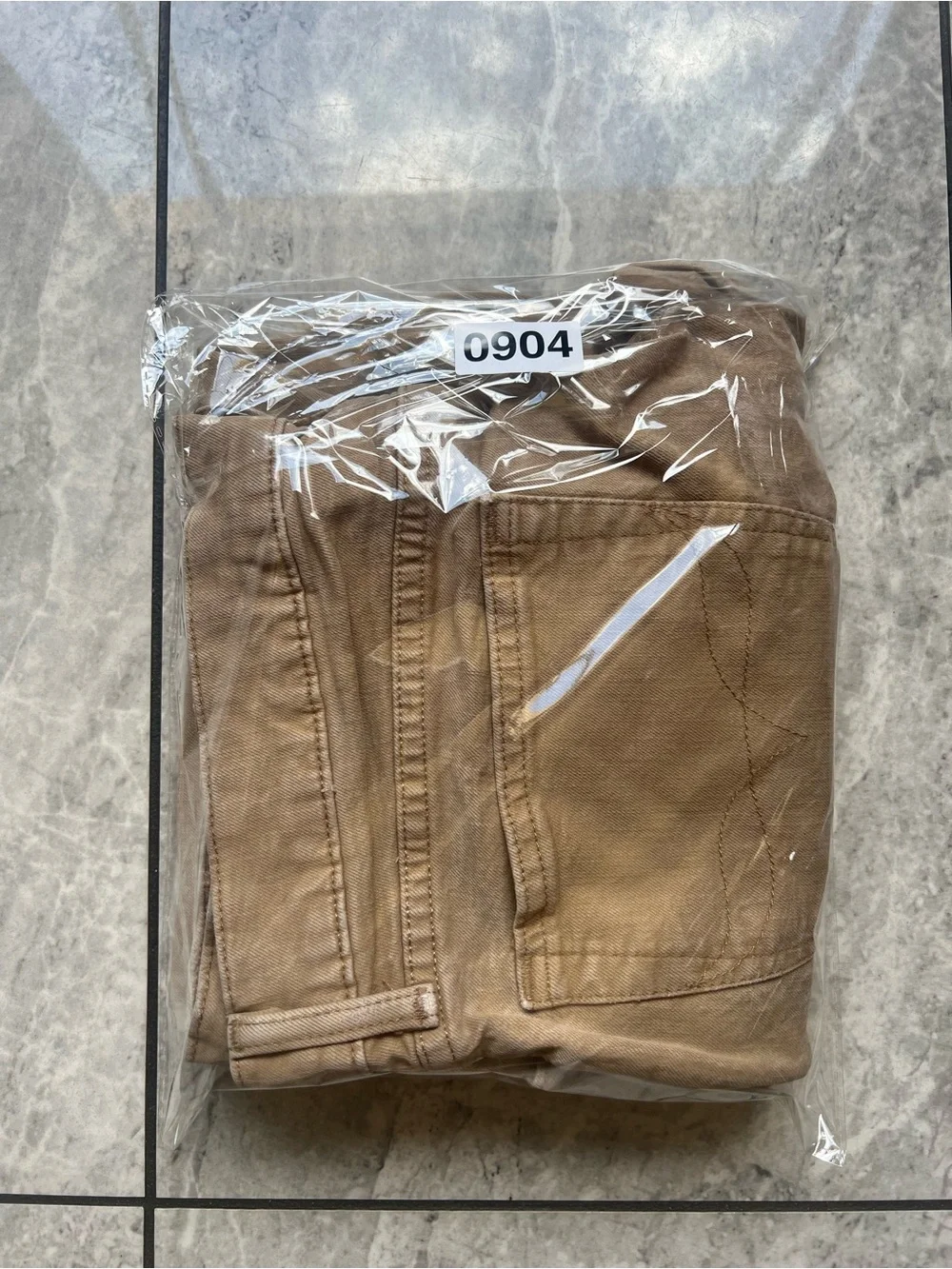 Polo Ralph Lauren Men's Chino Pants 34x32 Tan Khaki Slim Straight Logo Casual